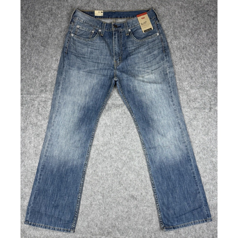 Levi's 527 Series NWT Jeans Men's Slim Fit Bootcut Medium Wash 32 x 30